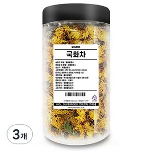 고미네 국화차 통, 30g, 3개, 1개입