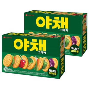 롯데 야채 크래커 벌크, 2개, 249g