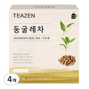 티젠 둥굴레차, 1.2g, 100개입, 4개