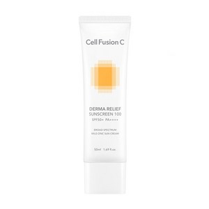 셀퓨전씨 더마 릴리프 썬스크린 100 SPF50+ PA++++, 50ml, 1개