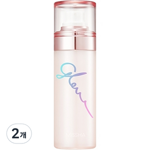 [2입기획] 미샤 글로우 스킨밤 투 고 미스트, 80ml, 2개