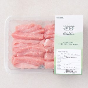 돈마루 성지농장 동물복지 한돈 등심 탕수육용 (냉장), 500g, 1개