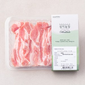 성지농장 한돈 동물복지 삼겹살 구이용 (냉장), 400g, 1개