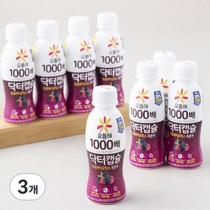 요플레 닥터캡슐 프로텍트 복분자 8입, 130ml, 24개