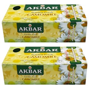 아크바 캐모마일 티백, 1.25g, 100개입, 2개