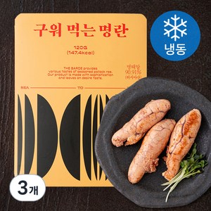 대경에프앤비 더바로명란 구워 먹는 명란 (냉동), 120g, 3개