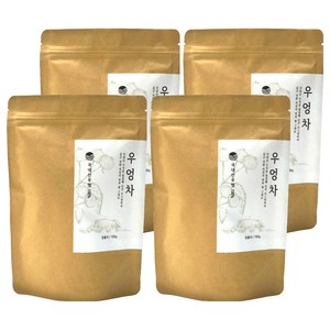 자연지애 볶은 우엉차, 100g, 1개입, 4개