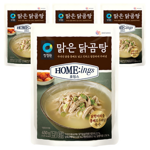 호밍스 맑은 닭곰탕, 450g, 4개