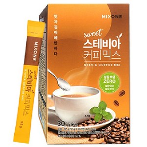 믹스원 스위트 스테비아 커피믹스, 285g, 30개입, 1개