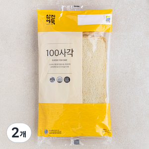 삼진어묵 100사각, 320g, 2개