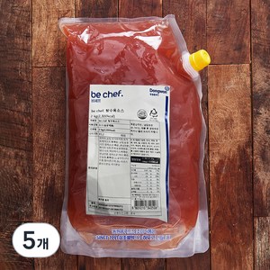 비셰프 탕수육소스, 2kg, 5개