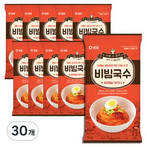 샘표 비빔국수, 135g, 30개