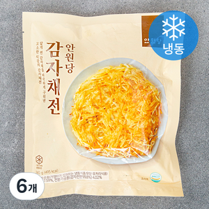 안원당 감자채전 (냉동), 6개, 240g