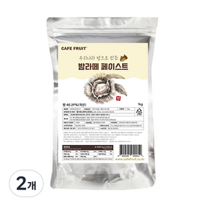 카페프룻 밤라떼 페이스트, 2개, 1kg