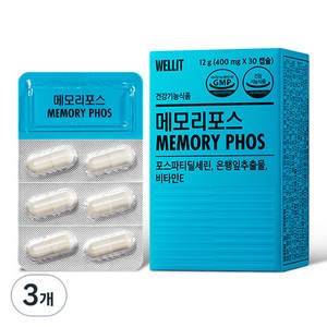 웰릿 메모리포스, 30정, 3개