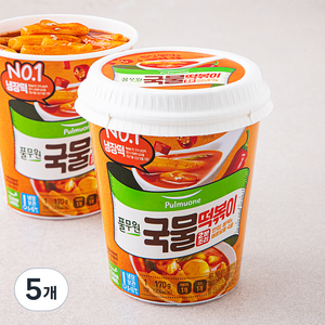 풀무원 2분조리 국물떡볶이, 170g, 5개