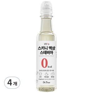 닥터트루 설탕 0g 스키니 액상 스테비아, 375g, 4개