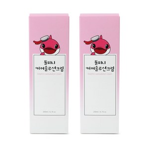 엔돌핀펙토리 돌피니 케어솔루션 유아크림, 200ml, 2개