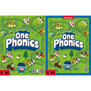 Spotlight on One Phonics student book + work book, 사회평론