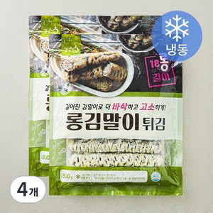 굿프랜즈 롱김말이튀김 (냉동), 800g, 4개