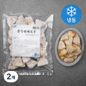 하늘푸드 쫀득 꿔바로우 (냉동), 1kg, 2개