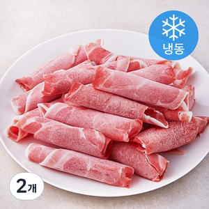 동원 스페인산 5초구이 대패목살 (냉동), 400g, 2개