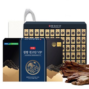 충북인삼농협 침향 천고단 VIP 인도네시아산 침향 60p + 쇼핑백, 225g, 1개