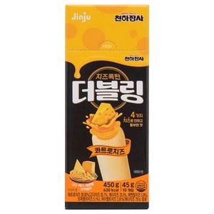 천하장사 더블링 콰트로치즈 소세지, 450g, 1개