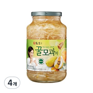 담터 꿀모과차, 1kg, 4개