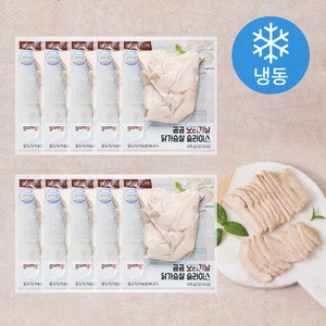 곰곰 오리지날 닭가슴살 슬라이스 (냉동), 100g, 10개