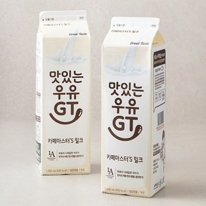 맛있는우유 GT 카페마스터S 우유, 1L, 2개