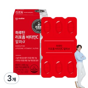 하루틴 리포좀 비타민C 알파α 33g, 30정, 3개