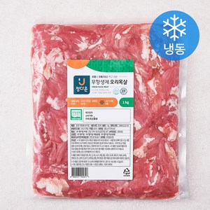 정다운 무항생제 인증 오리 목살 (냉동), 1kg, 1개