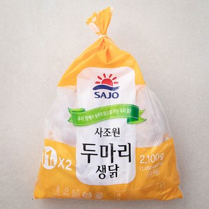 사조원 육계 11호 두마리 (냉장), 2100g, 1개