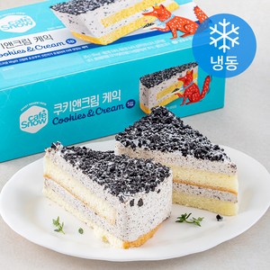 삼립 쿠키앤크림 케익 5개입 (냉동), 335g, 1개