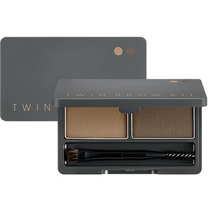 미샤 트윈 브로우 키트 4.4g, 2호 그레이브라운, 1개