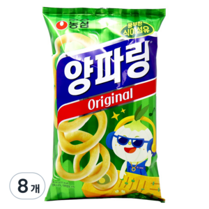 양파링 오리지널, 80g, 8개