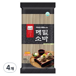 봉평촌 메밀소바, 600g, 4개