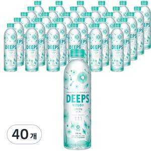 Deeps 해양심층수 그린, 500ml, 40개