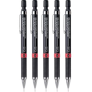 제브라 드라픽스 샤프 300, 0.5mm, 5개입