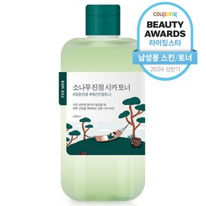 라운드랩 포 맨 소나무 진정 시카 토너, 200ml, 1개