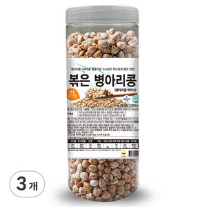 대구농산 볶은 병아리콩 통, 750g, 3개