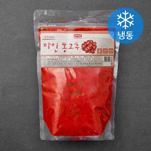 나무새 다진 홍고추 (냉동), 600g, 1개