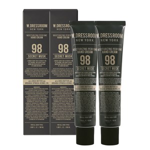 더블유드레스룸 퍼퓸 핸드크림 98 시크릿머스크, 50ml, 2개