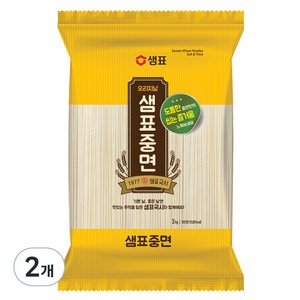 샘표 중면, 3kg, 2개