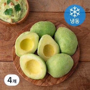 트로피칼마리아 아보카도 하프 (냉동), 500g, 4개