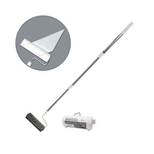 홈앤미 초강력 사선컷팅 테이프크리너 3단본체 핸들 + 케이스 + 리필 60회분, 1세트