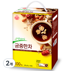 오뚜기 힐링타임 궁중한차, 18g, 100개입, 2개