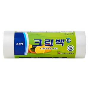 크린랲 크린롤백 중형 25cmx35cm, 중(M), 500개입, 1개