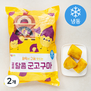 곰곰 달콤 군고구마 (냉동), 1kg, 2개